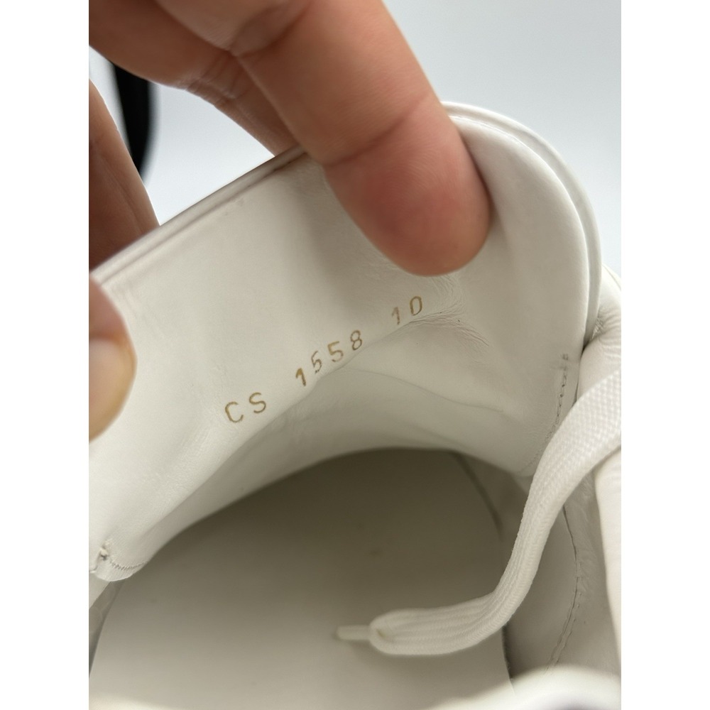 Dolce & Gabbana Portofino Graffiti Sneakers White Leather Men Size 10 US 11 - Picture 11 of 16